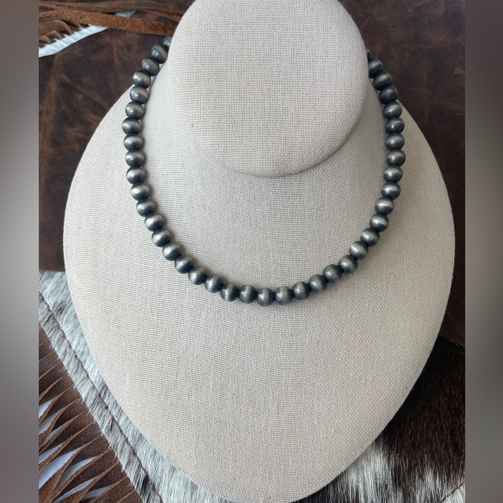 FAUX Navajo Pearl Necklace